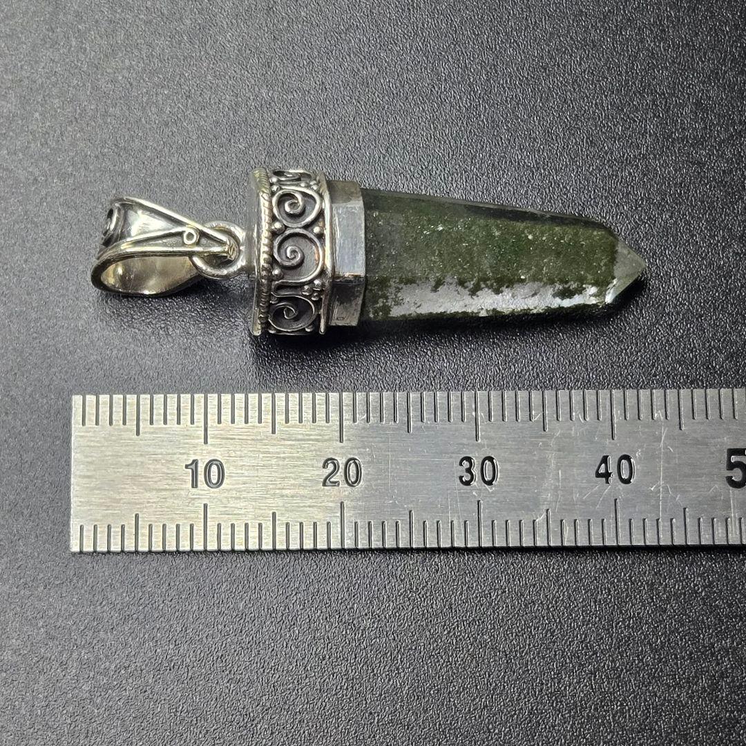 【超希少石/最強品質】虹入りガネーシュヒマール産水晶ポイント＊30mm＊　天然石