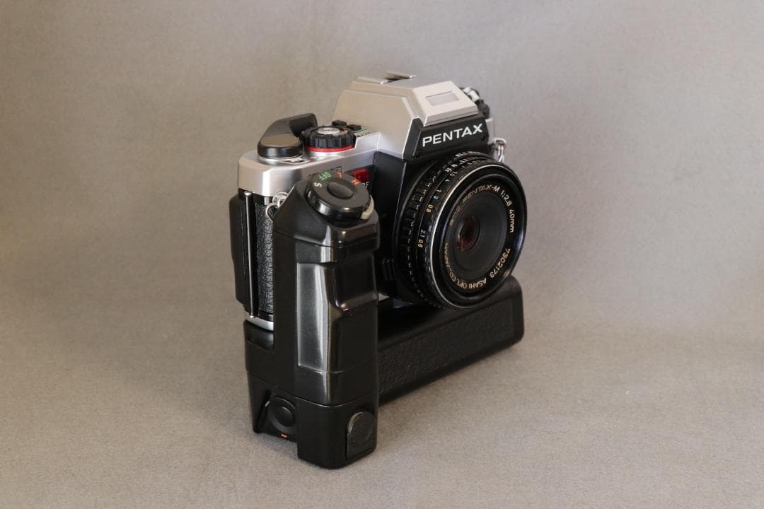 PentaxプログラムA+40mmF2.8+モータードライブA