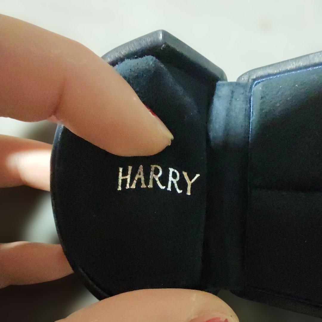 HARRY WINSTON 2 レザー ギフトボックス 黒