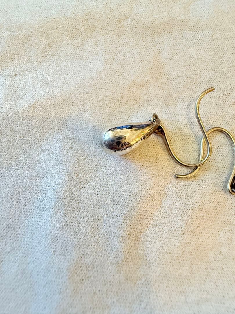 ティファニー　ティアドロップ　SV925ピアス