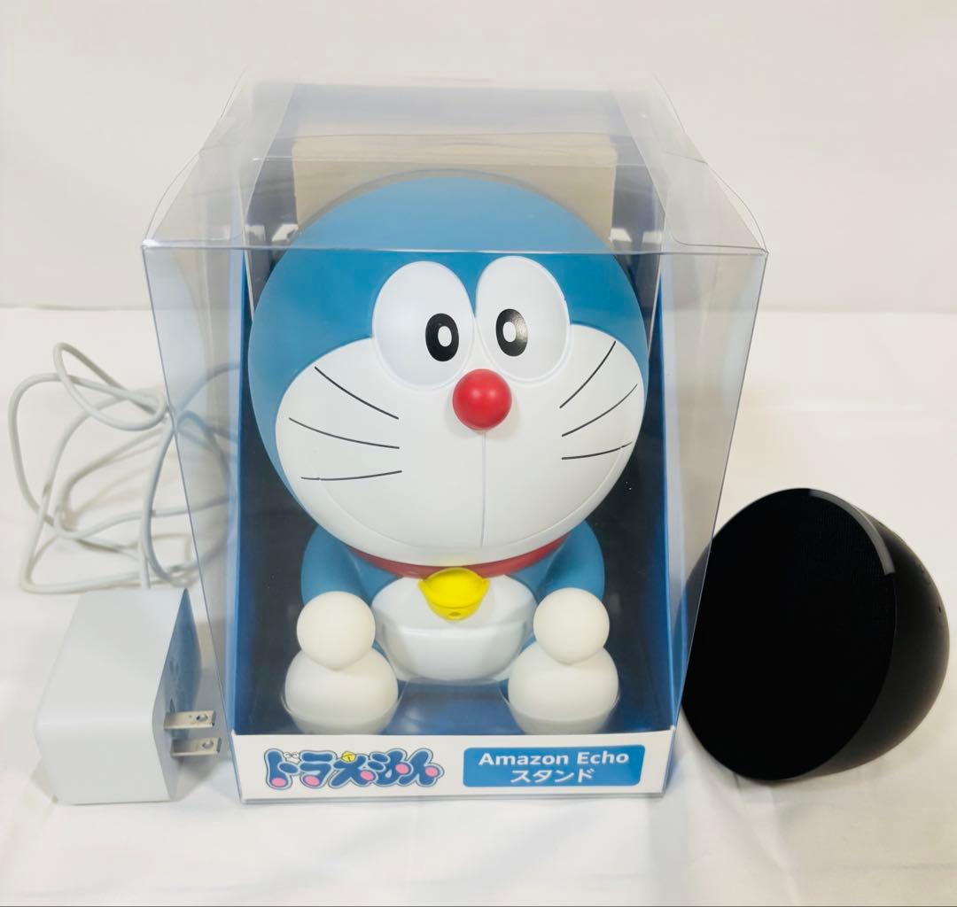 【新品未使用未開封】ドラえもんスタンド+エコーポップのオマケ付Echo Pop