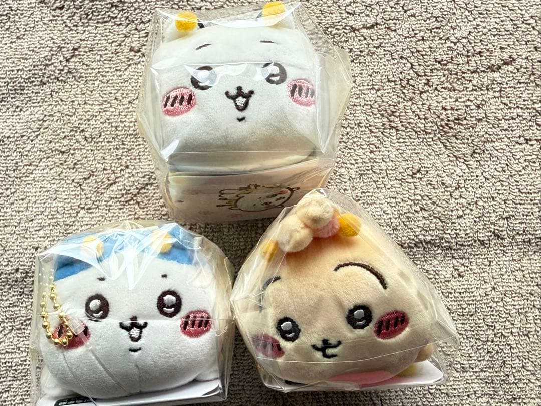 【ちいかわ】ハチさんマスコット 3点セット