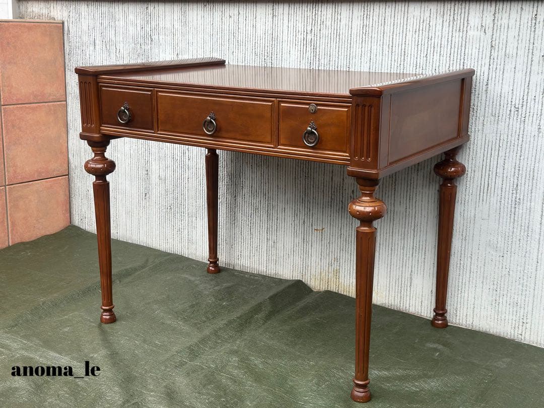 【デスク】JAPAN　FURNITURE　徳田家具　TOKUDA　木製デスク