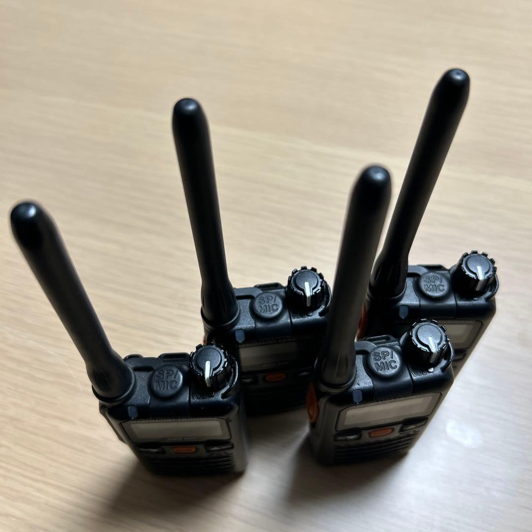 STANDARD HORIZON SRS 210 トランシーバー 4台マイク3台