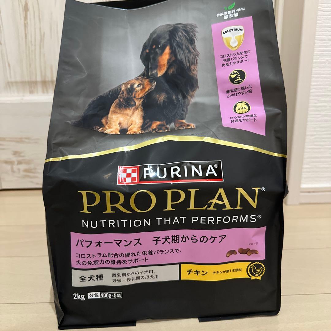 PRO PLAN ドライフード 2kg 子犬用　２個セット