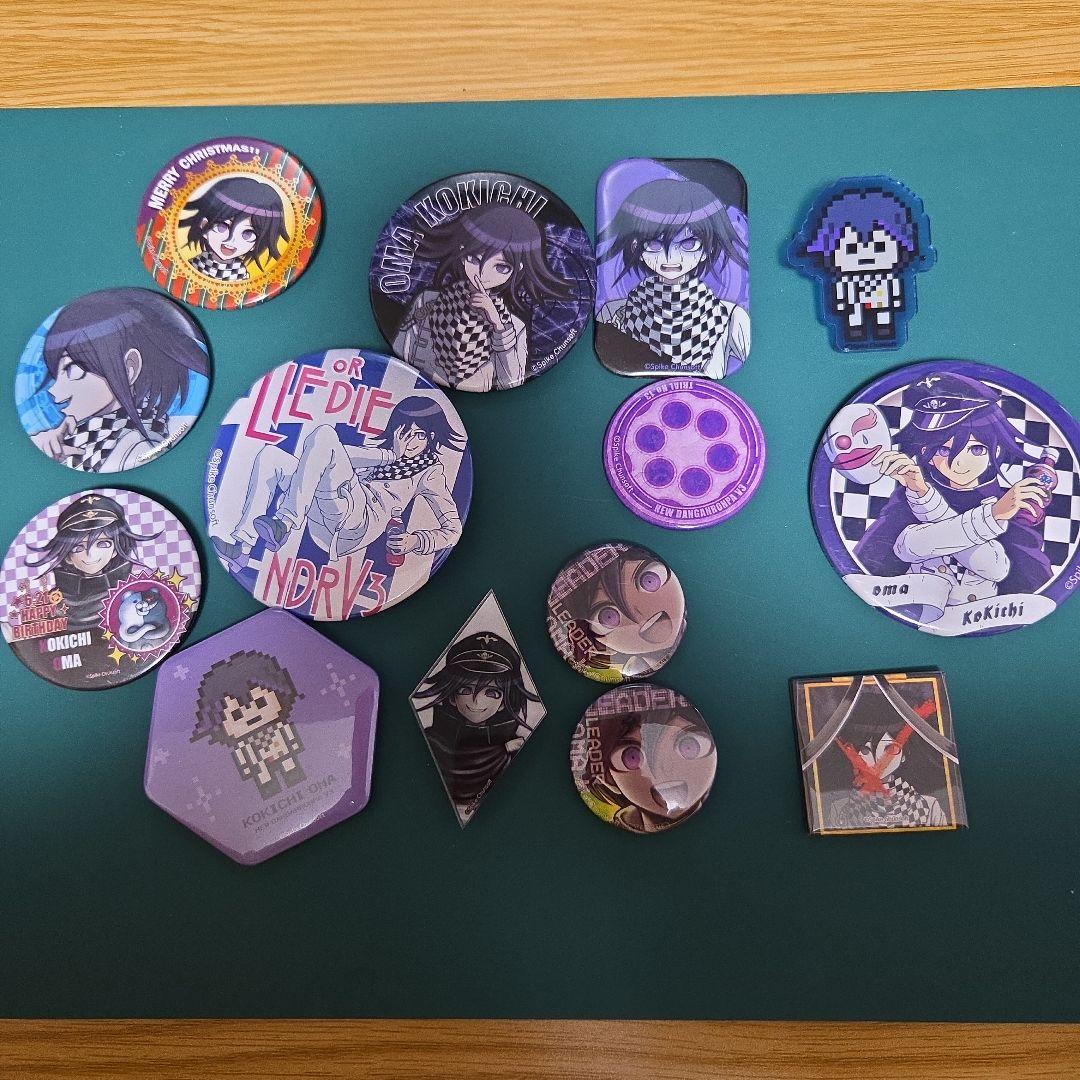 ケ*中様 【14点セット】王馬小吉缶バッジ等_ニューダンガンロンパV3