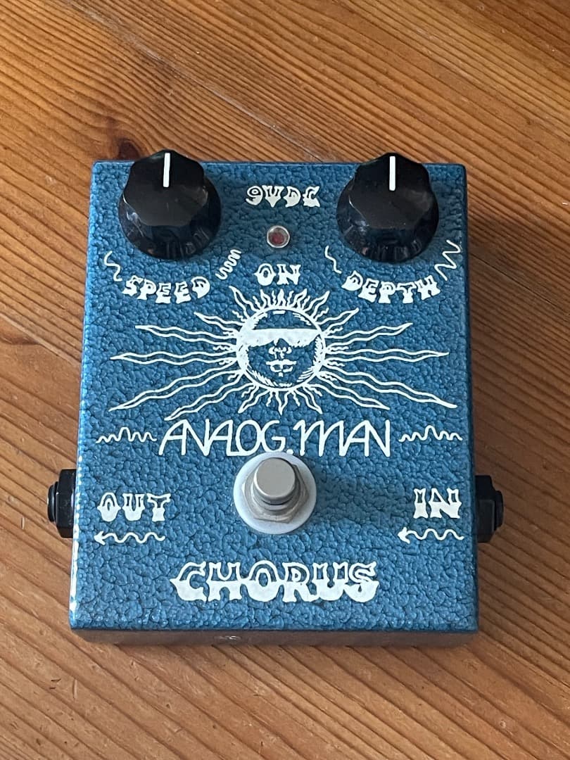 ANALOG.MAN CHORUS エフェクター
