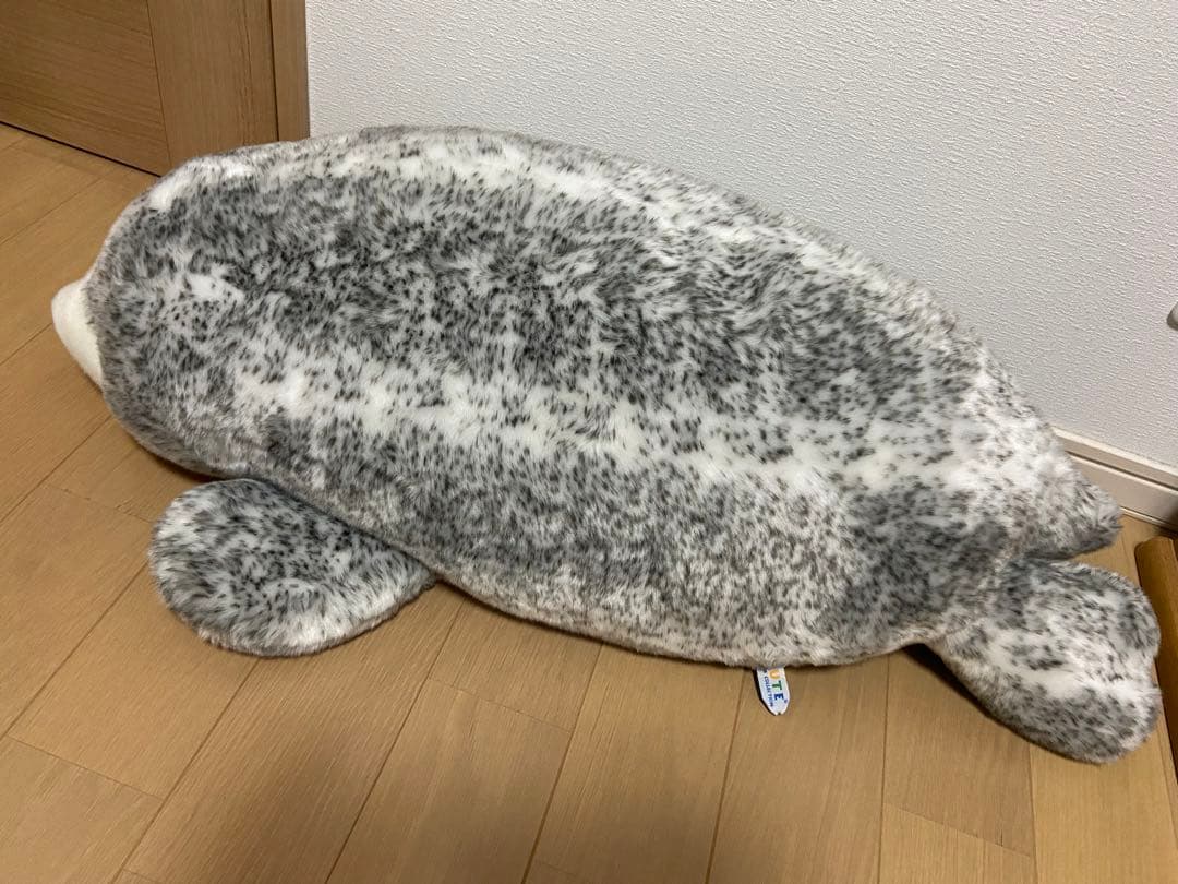 ゴマフアザラシ　ぬいぐるみ　CUTE キュート　特大　85センチ