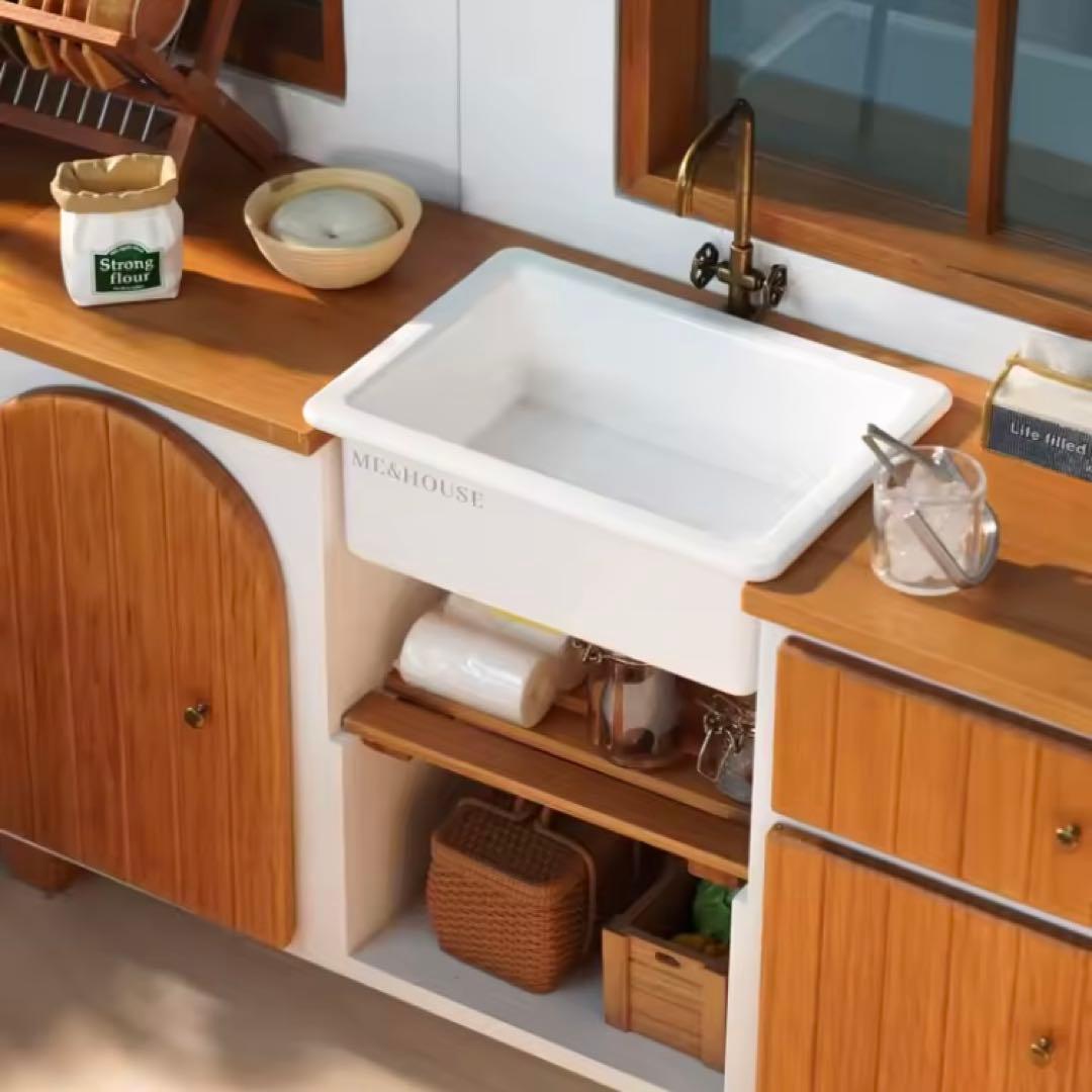 専用ページ　ミニチュア　ドール家具　キッチンシンク台
