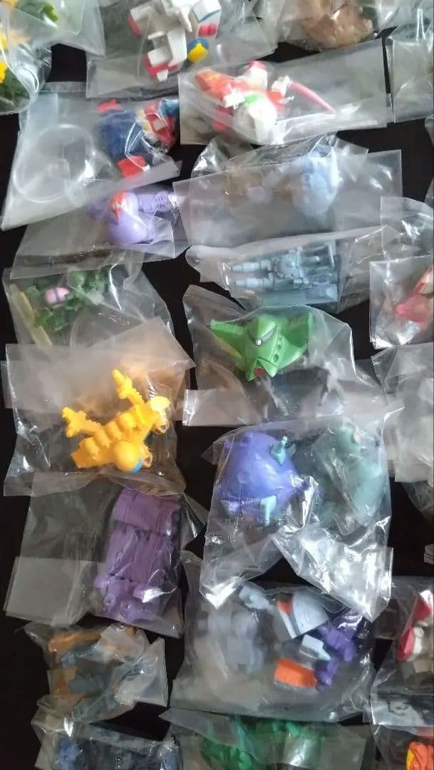 バンダイSDガンダムフルカラーステージダブり無し開封展示品109種セット