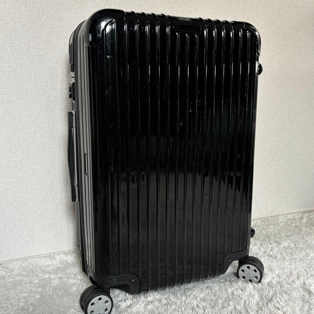 美品✨RIMOWA リモワ　ポリカボネート　サルサデラックス　ブラック　4輪