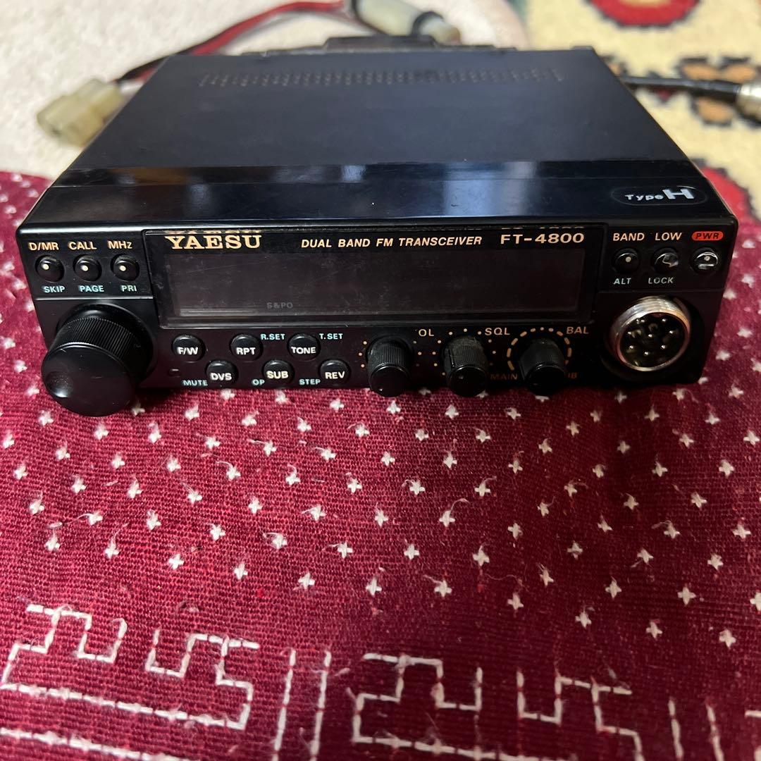 YAESU FT-4800 デュアルバンドトランシーバー