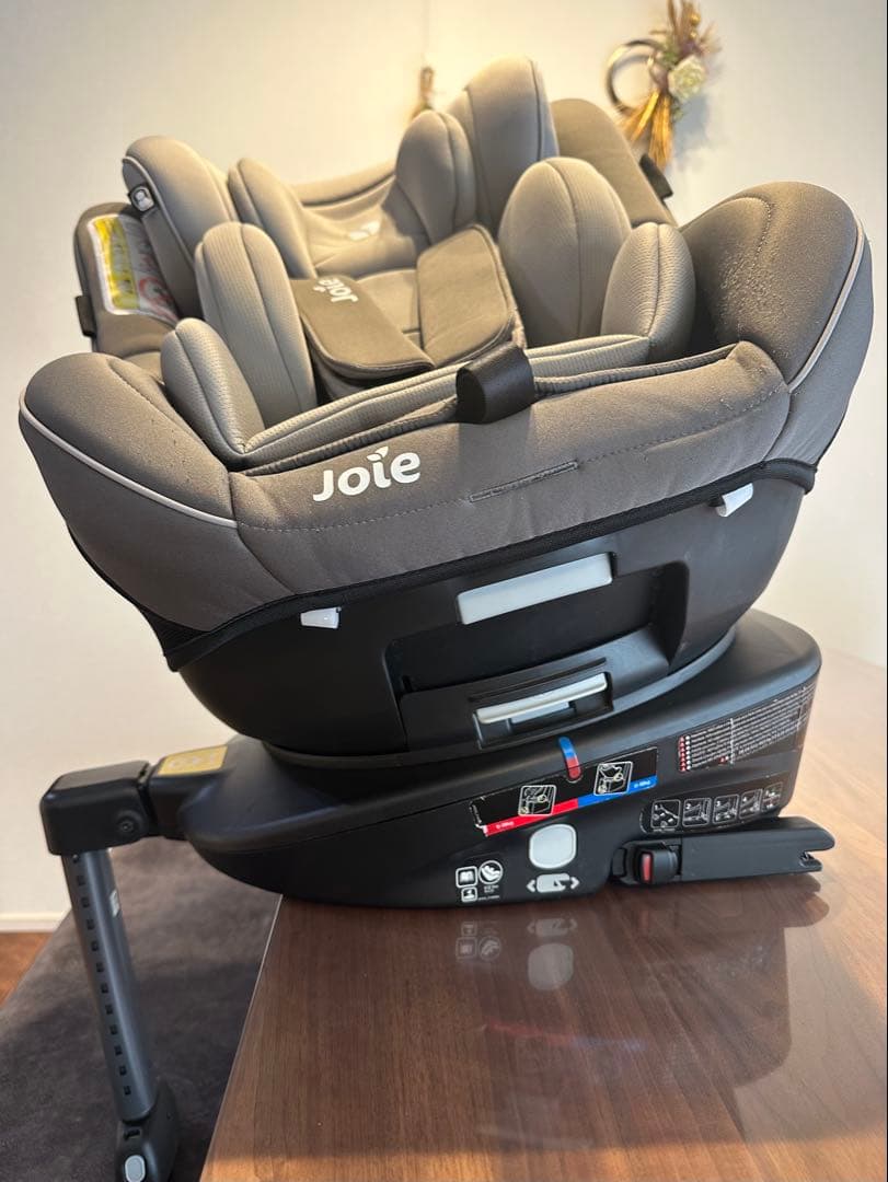 joie　チャイルドシート アーク360度回転式 ISOFIX グレー 新生児
