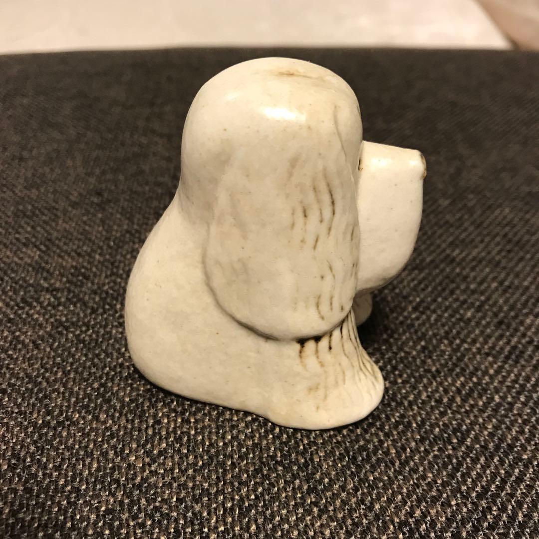 【希少】リサ・ラーソン スパニエル 陶器 置物