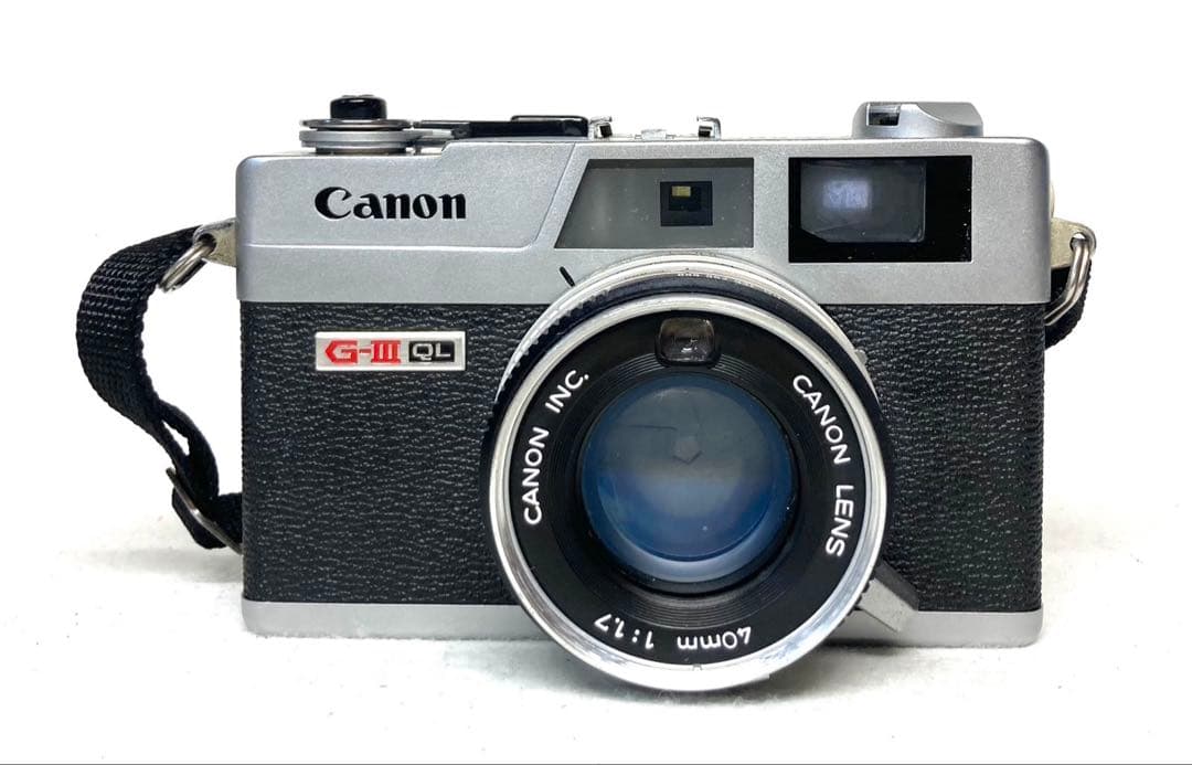 【動作品 外観美品】 Canon Canonet QL17 G-Ⅲ 動作確認済