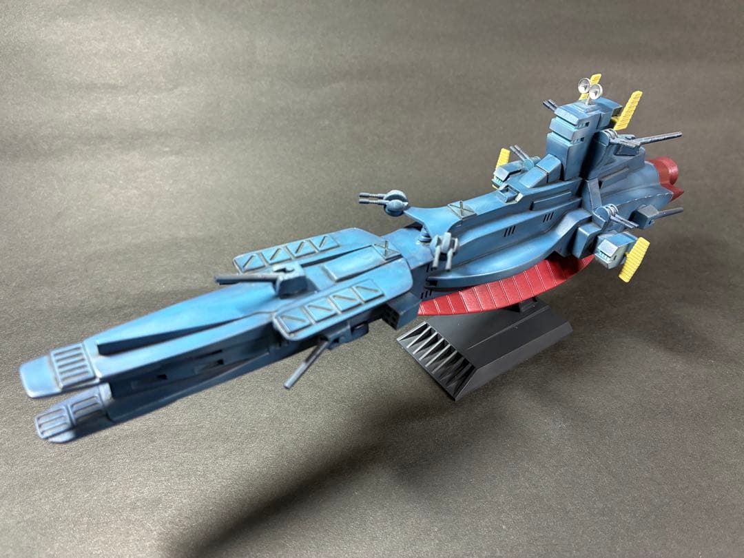 ガンプラ旧キット　サラミス改　塗装済み完成品