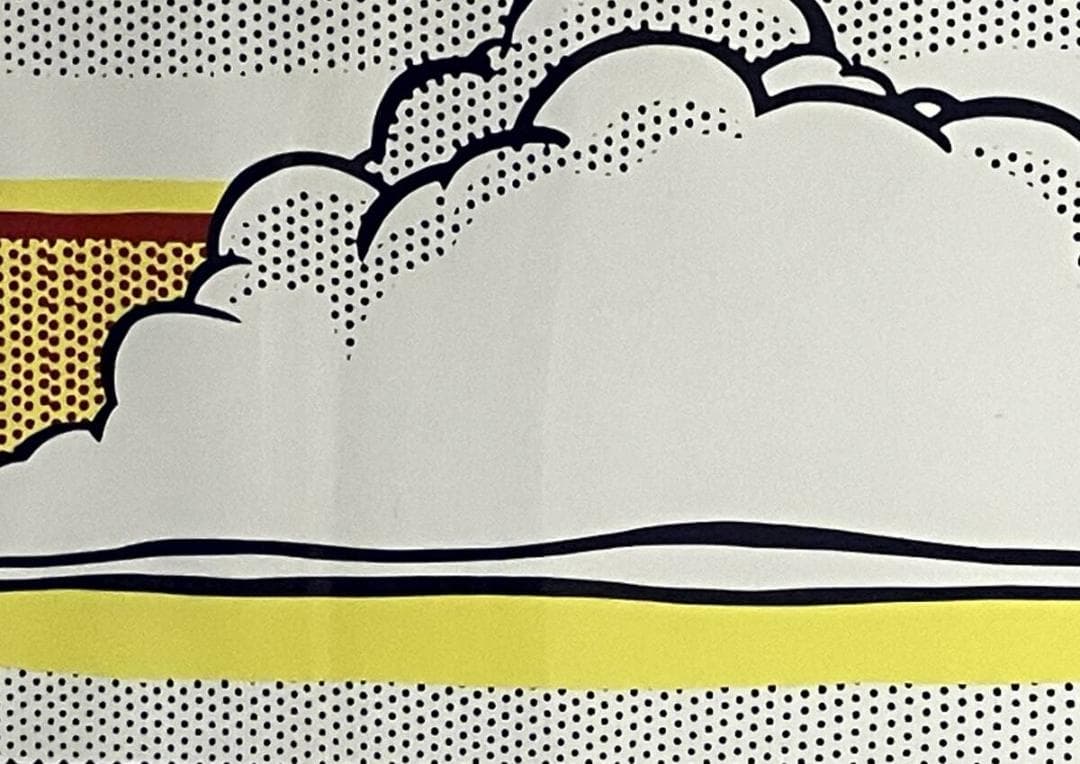 ロイ・リキテンスタイン 雲と海ポスター 70×120