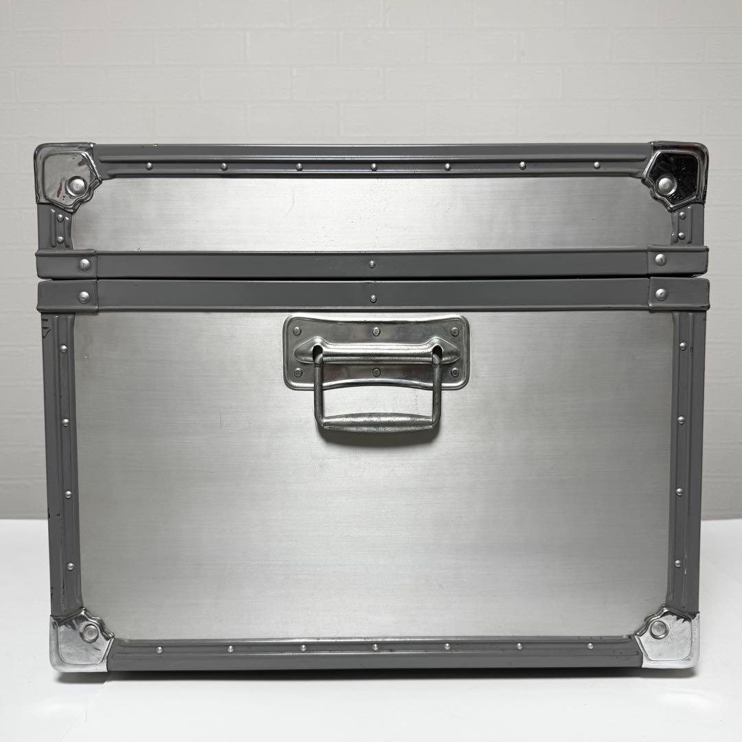 【貴重】三越 万国 アルミトランクケース コンテナボックス ボートトランク