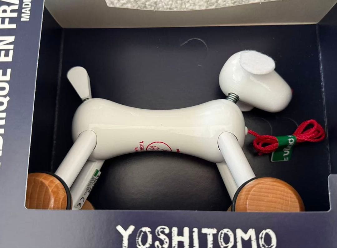 新品未使用　箱付き　奈良美智 置物　限定　希少　プルトイ dog ドッグ