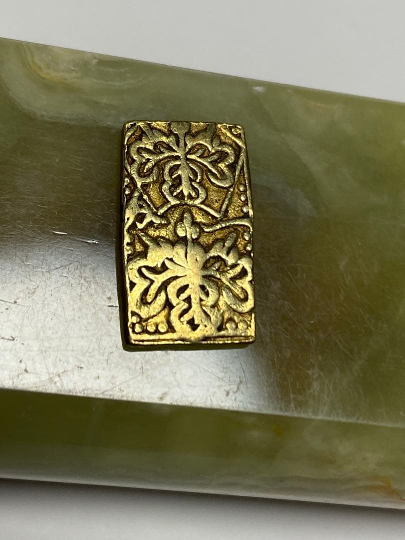 古銭、元文一分金、貨幣、金貨、綺麗TAKEです。