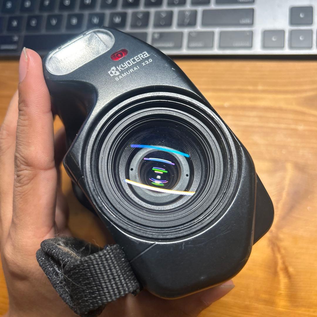 KYOCERA SAMURAI X3 コンパクトフィルムカメラ 動作品