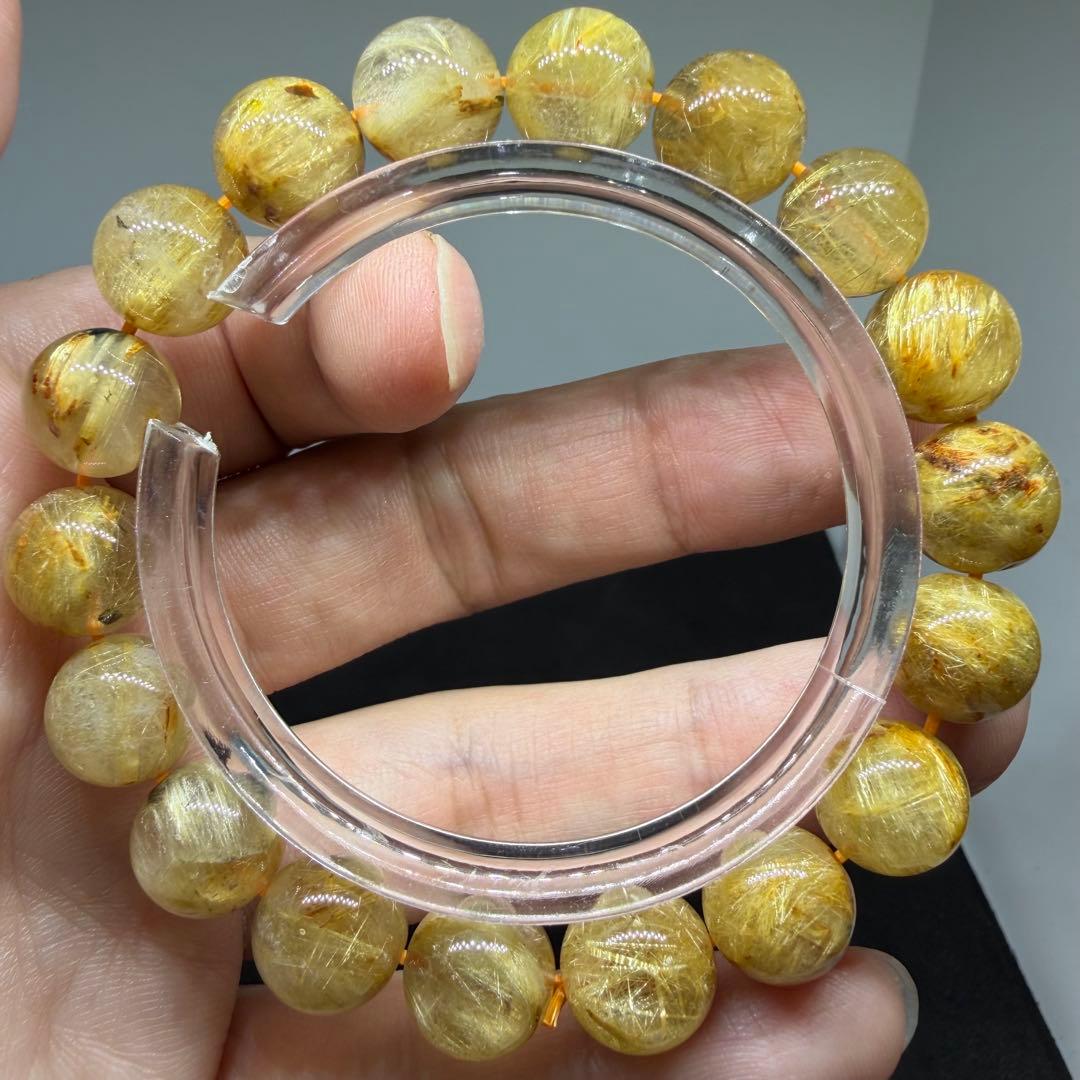 ●ゴールドタイチンルチルクォーツ070●