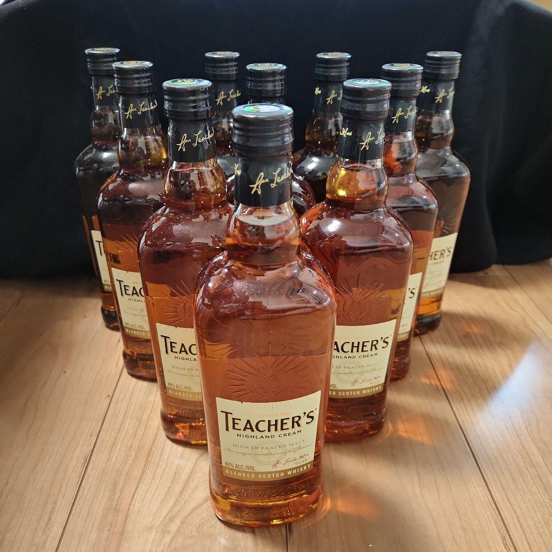 TEACHER'S ハイランドクリーム 700ml ティーチャーズ　10本セット