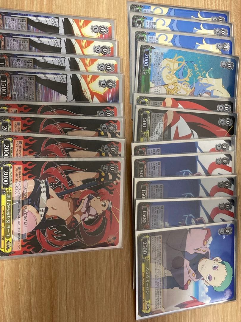 ヴァイスシュヴァルツ デッキ　グレンラガン サイン