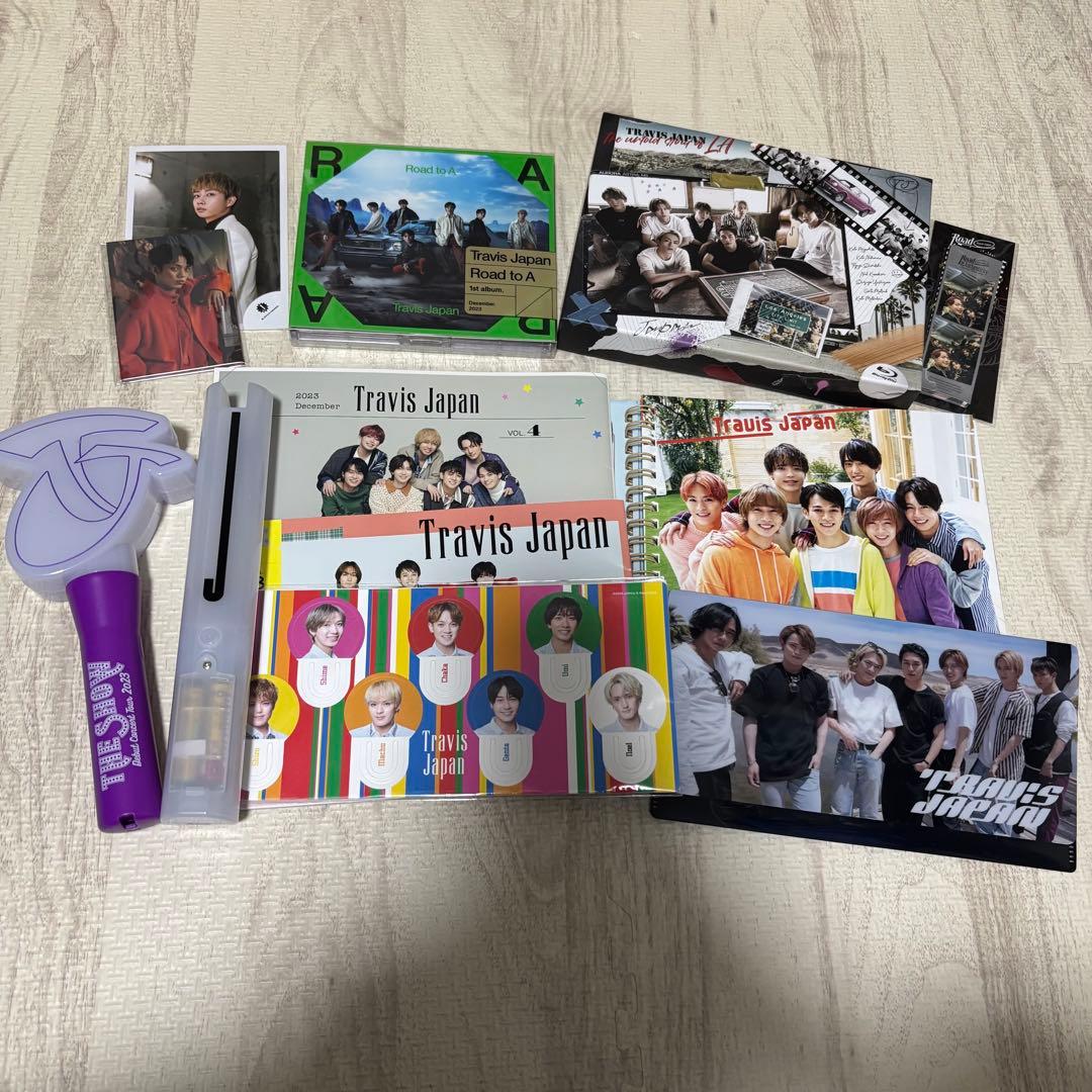 TravisJapan グッズセット（CD・Blu-ray・ペンライト・会報）