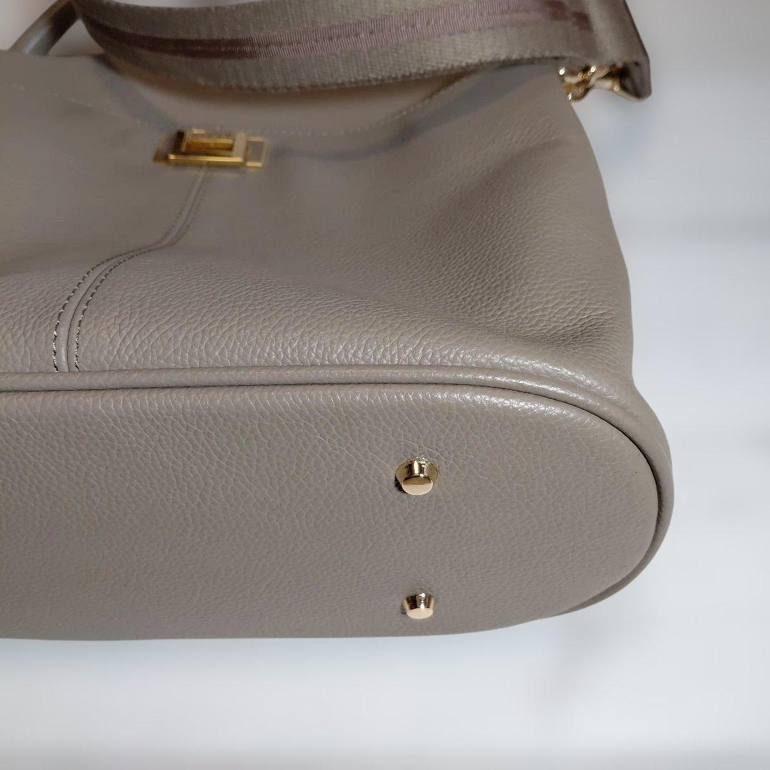 週末セール　美品　ATAO アタオ ウィークエンド 2way ショルダー トープ