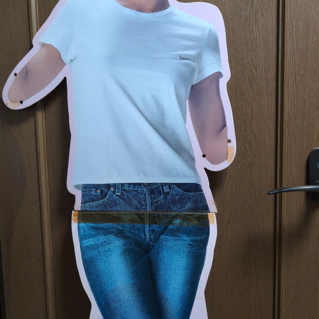 安西ひろこ　等身大　パネル　世界に1つ