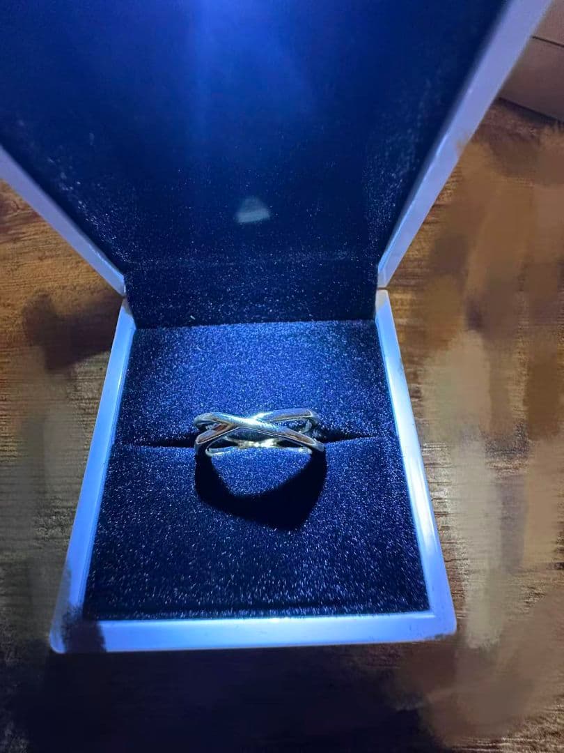 シルバー 無限大デザインリング