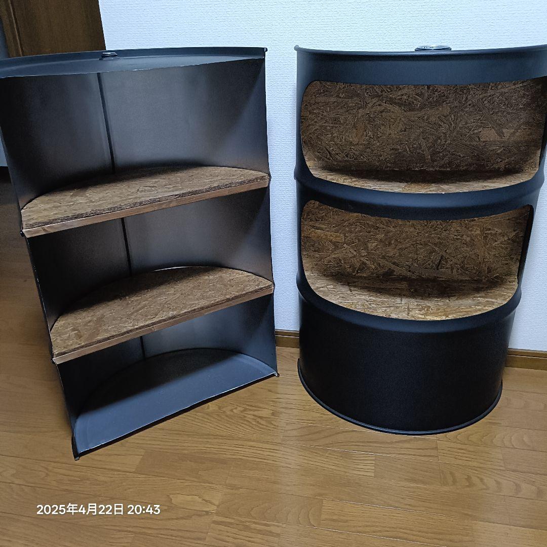 ドラム缶remakeBOX！ブラック