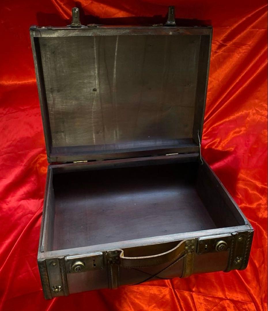 危機裸裸商店 ウッドトランク Dangerous nude ビンテージ風ボックス