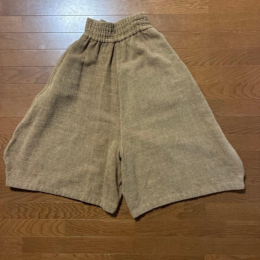 美品 【うさと】 さとううさぶろう usaato 変形 パンツ 草木染め 手織り