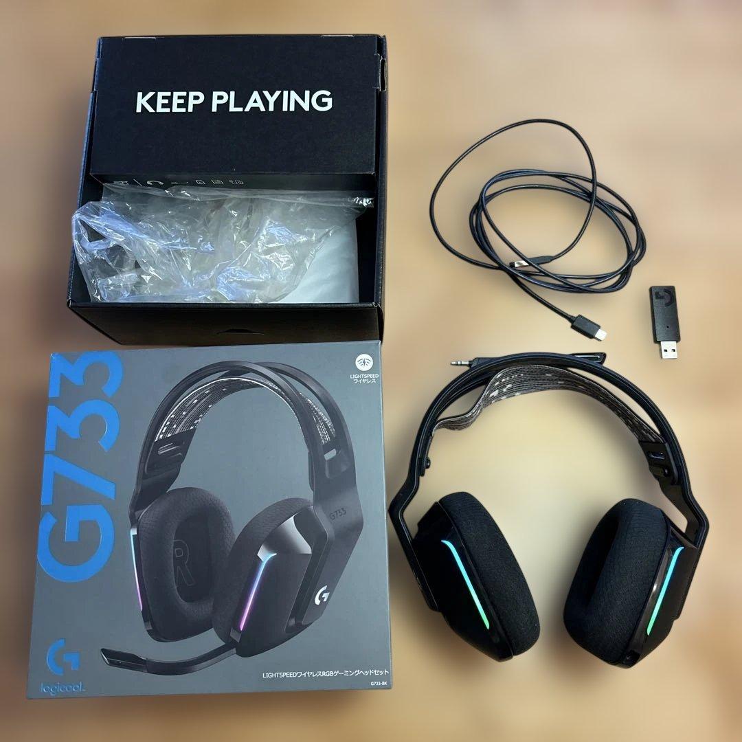 Logicool G ワイヤレス ゲーミングヘッドセット G733
