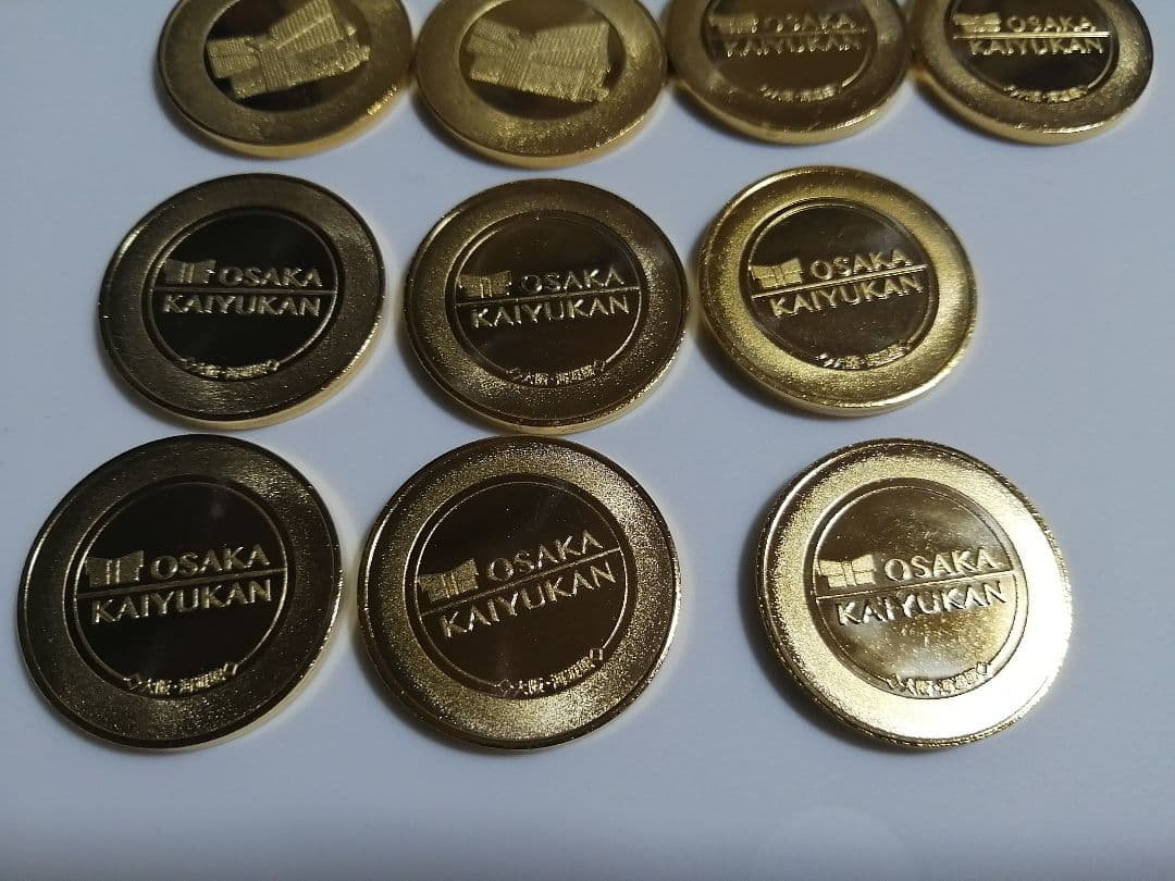 貴重！１名様限定！記念メダル　大阪　海遊館　10枚セット　水族館　観光メダル