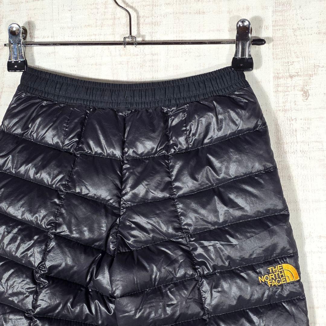 美品✨️希少✨️ノースフェイス ヌプシ ダウンパンツ 700フィル 黒 110