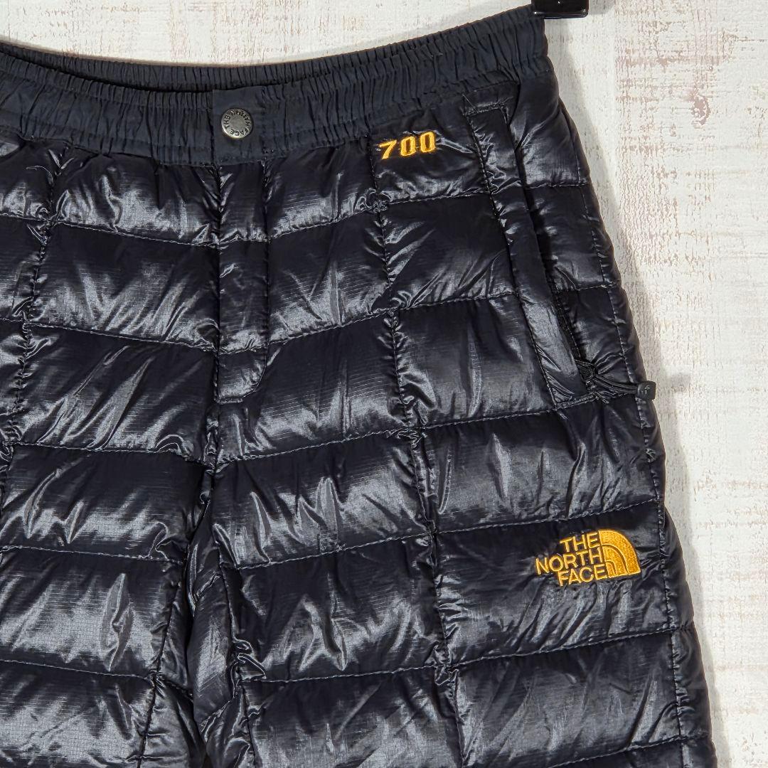 美品✨️希少✨️ノースフェイス ヌプシ ダウンパンツ 700フィル 黒 110