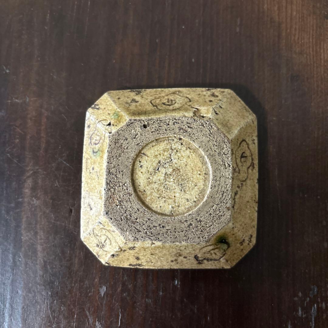 時代黄瀬戸小皿　5点　豆皿　美濃　瀬戸　酒盃　骨董　アンティーク　古道具　李朝