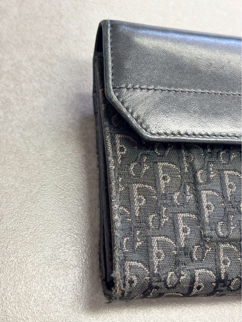 Dior 二つ折り財布 ブラック