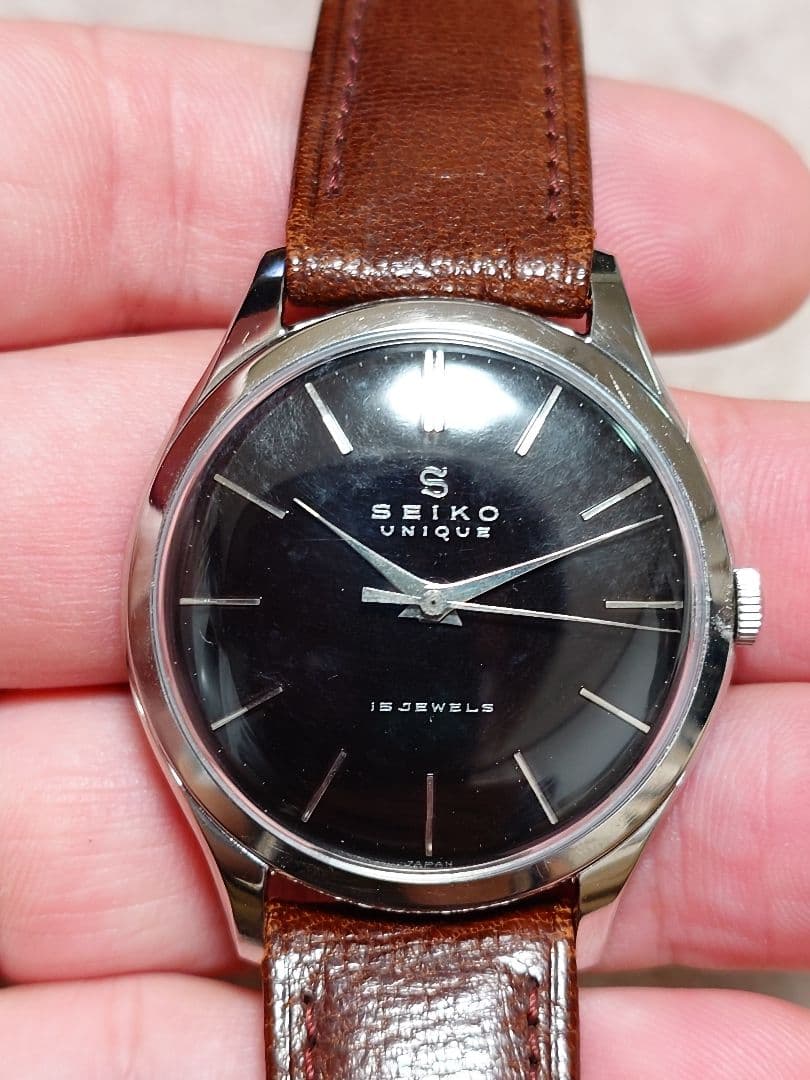 SEIKO UNIQUE （セイコー ユニーク）ミラーダイヤル 手巻き 訳あり