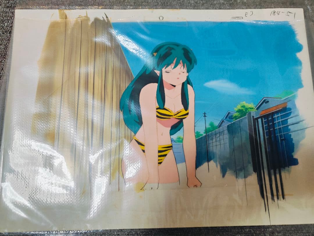 うる星やつら　ラムちゃん　貴重なセル画