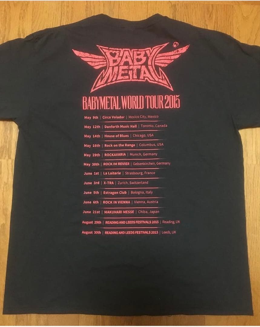 BABYL 「DARK KNIGHT WORLD TOUR」EU版