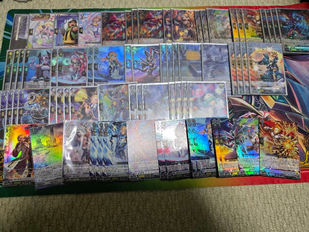 ヴァンガード　銀河英勇　デッキ　調整パーツ付き