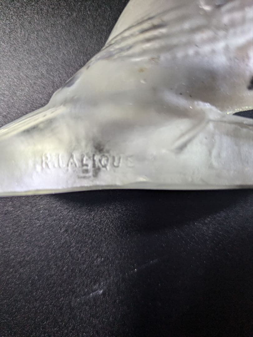 R. Lalique　ルネラリック　オブジェ　置物 インテリア　フィギュリン　雀