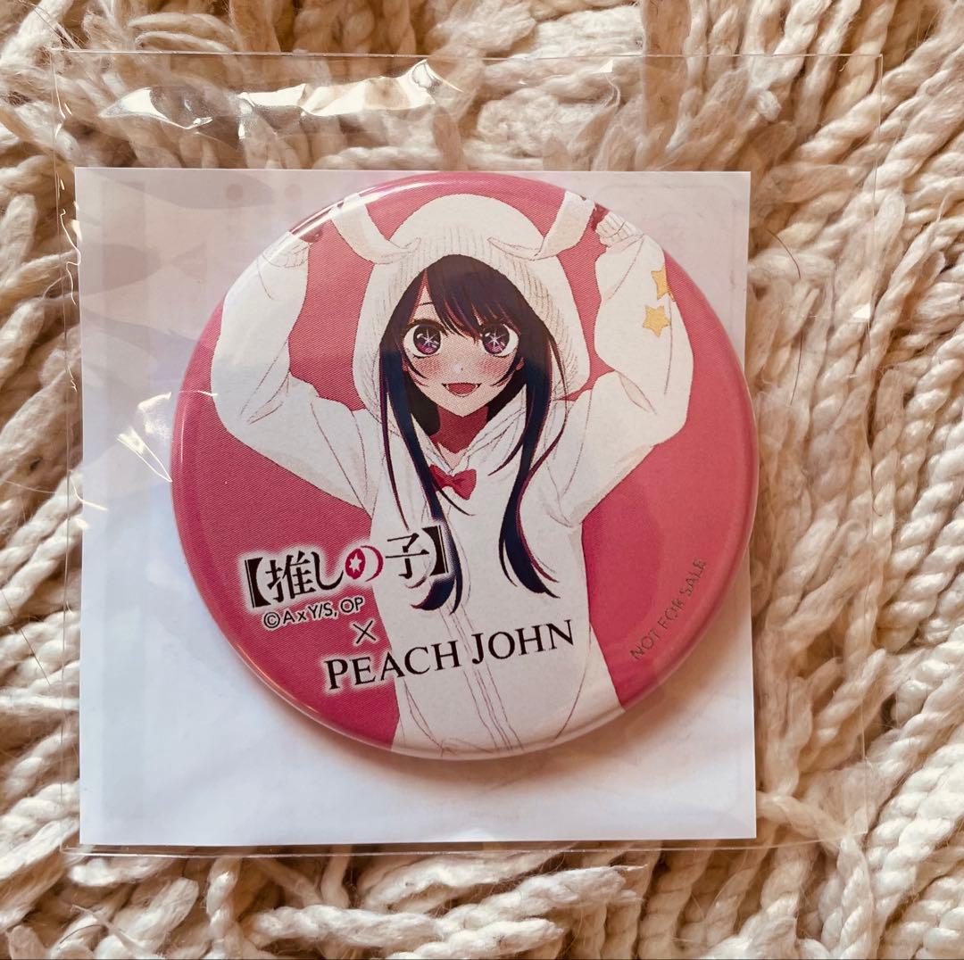 推しの子 × PEACH JOHNコラボ　缶バッジ　4点セット