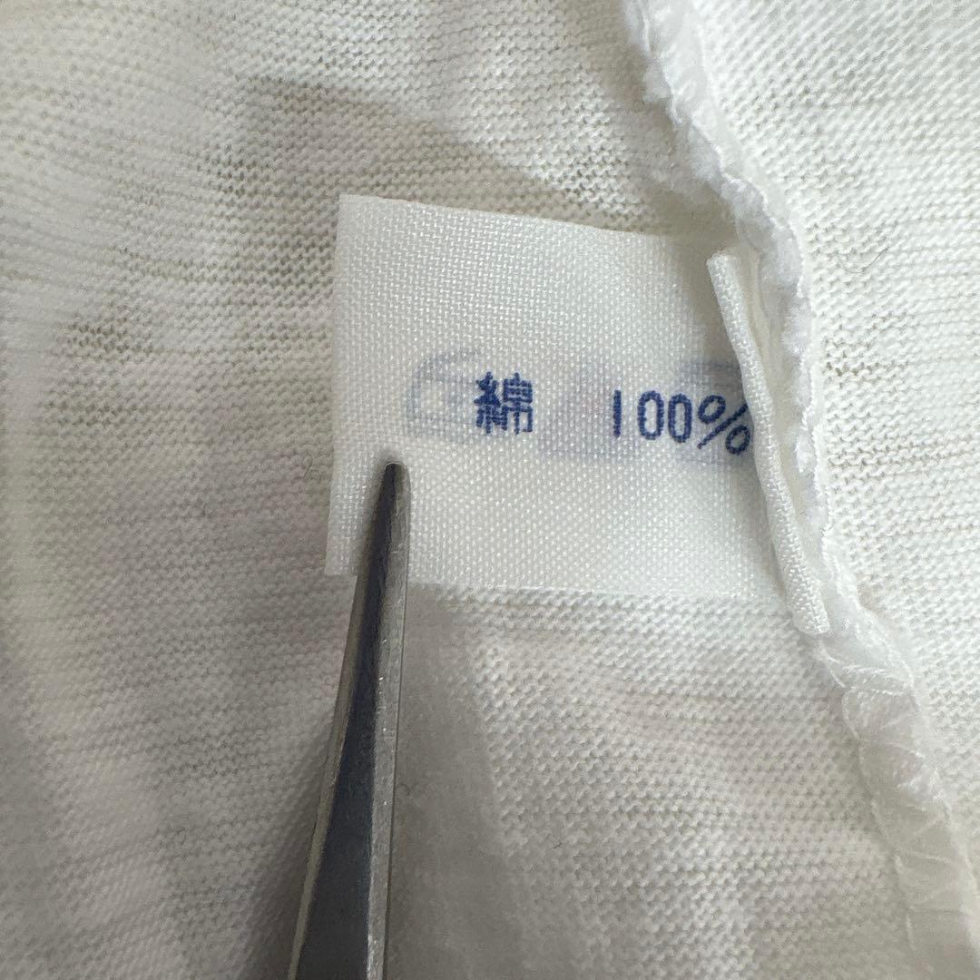 マイケルジャクソン BAD ジャパンツアー Tシャツ 白 L 87年 美品