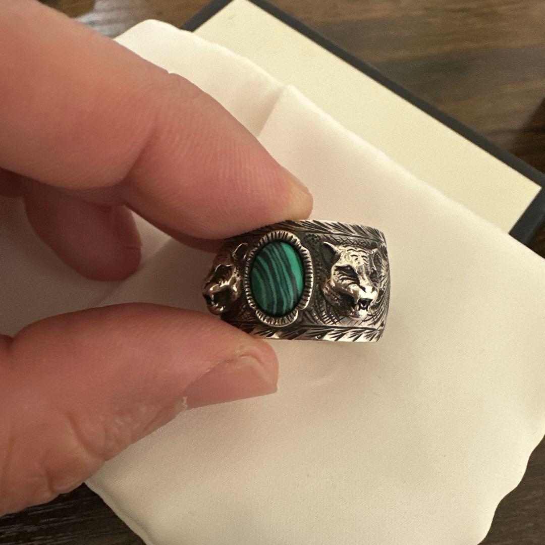 GUCCI トラ スカル シルバーリング