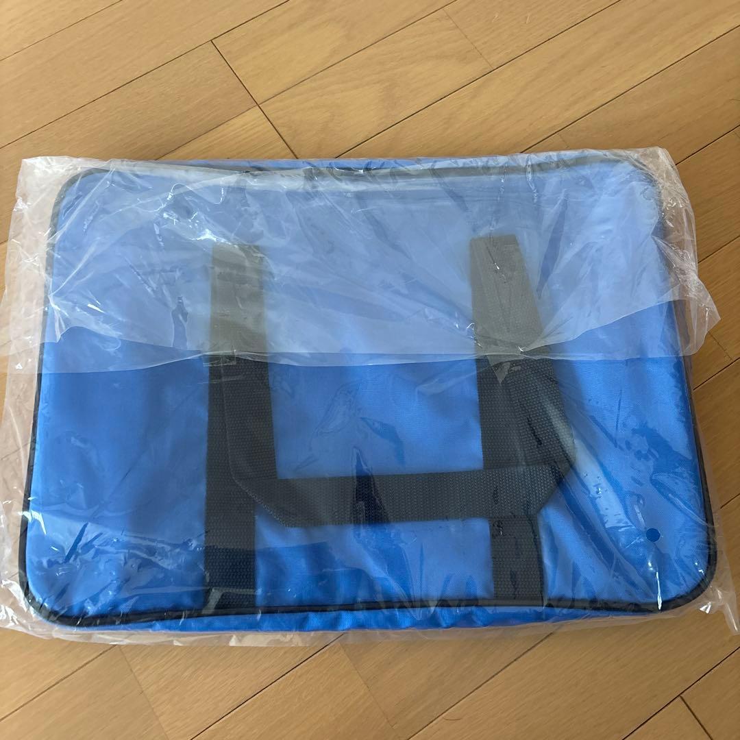 新品　未使用 旧ワッペ　スクバ　青　レア　女子高生　スクールバッグ　入手困難